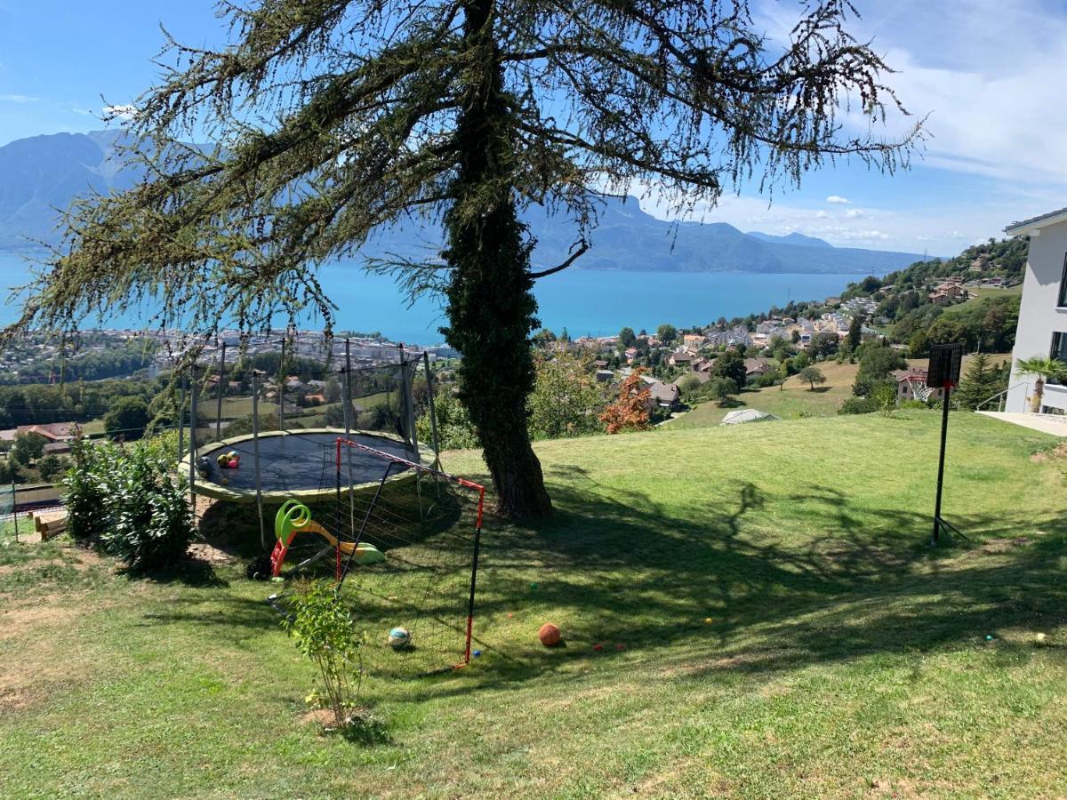Appartement Moderne Avec Vue Panoramique A Jongny Proche De Montreux Zewnętrze zdjęcie