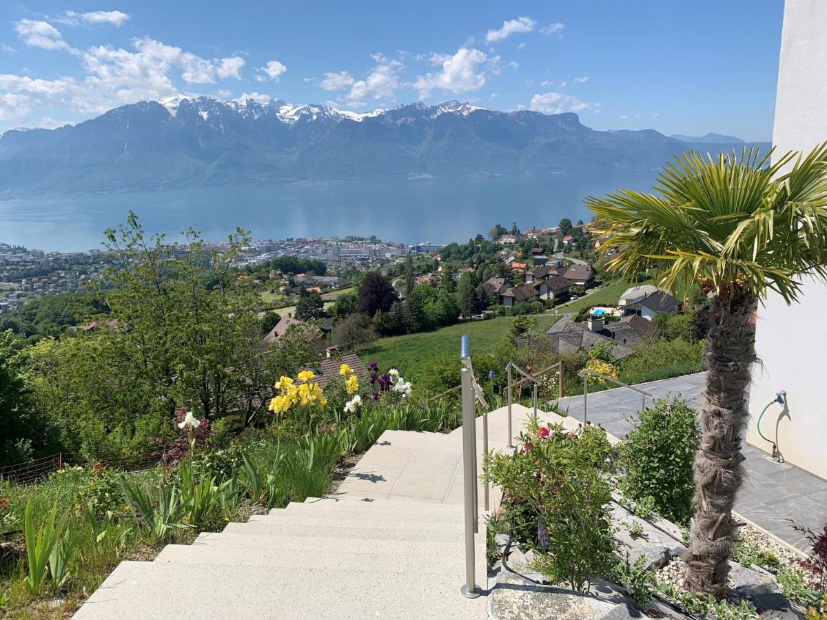 Appartement Moderne Avec Vue Panoramique A Jongny Proche De Montreux Zewnętrze zdjęcie
