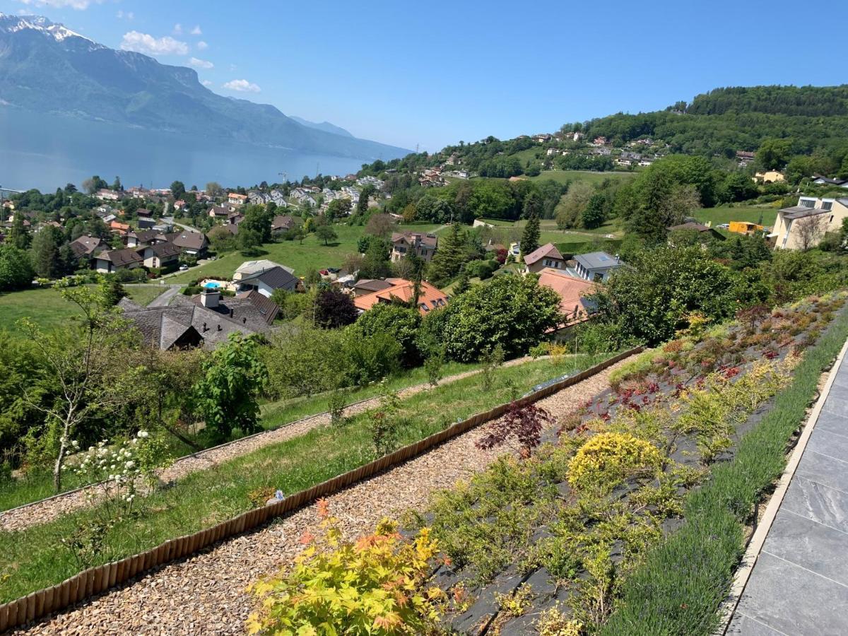 Appartement Moderne Avec Vue Panoramique A Jongny Proche De Montreux Zewnętrze zdjęcie