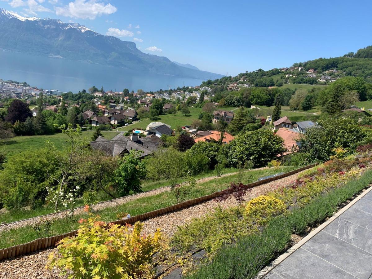 Appartement Moderne Avec Vue Panoramique A Jongny Proche De Montreux Zewnętrze zdjęcie