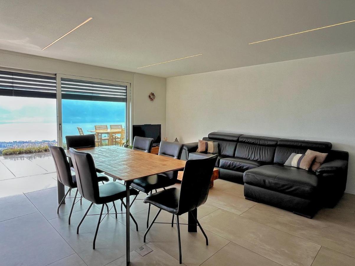 Appartement Moderne Avec Vue Panoramique A Jongny Proche De Montreux Zewnętrze zdjęcie
