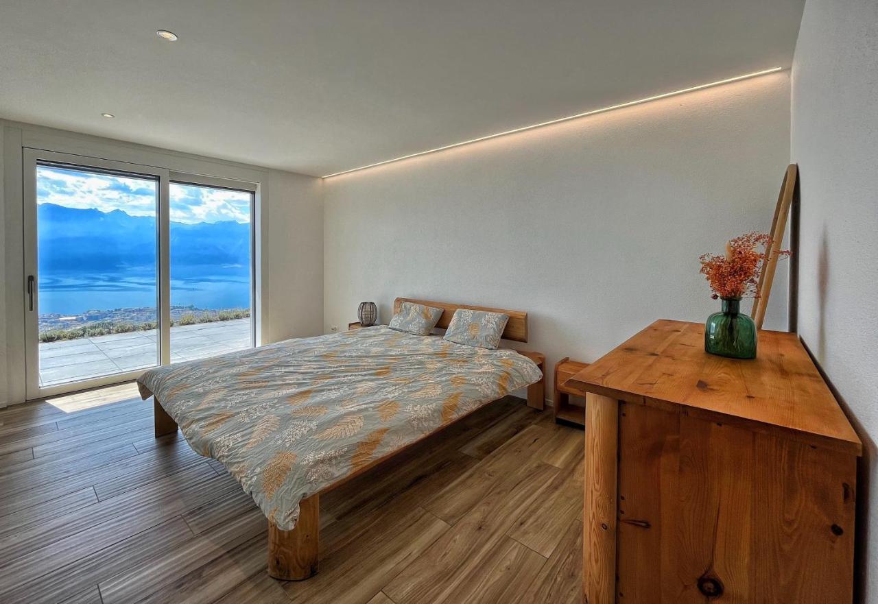 Appartement Moderne Avec Vue Panoramique A Jongny Proche De Montreux Zewnętrze zdjęcie