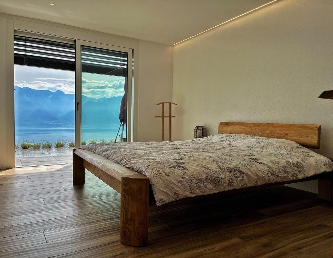 Appartement Moderne Avec Vue Panoramique A Jongny Proche De Montreux Zewnętrze zdjęcie
