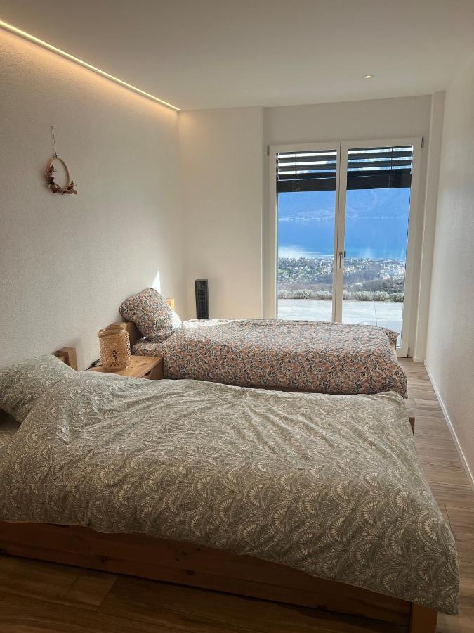 Appartement Moderne Avec Vue Panoramique A Jongny Proche De Montreux Zewnętrze zdjęcie